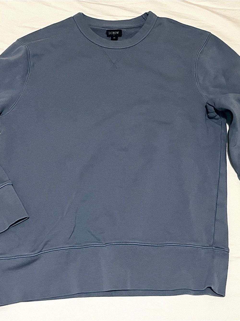 Classic J. Crew Men’s Crewneck Sweatshirt - Slate Blue